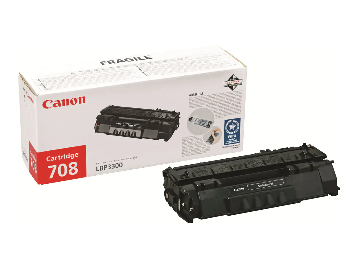 Canon 708 - Schwarz - Original - Tonerpatrone - für i-SENSYS LBP3360; Laser Shot LBP-3300, 3360