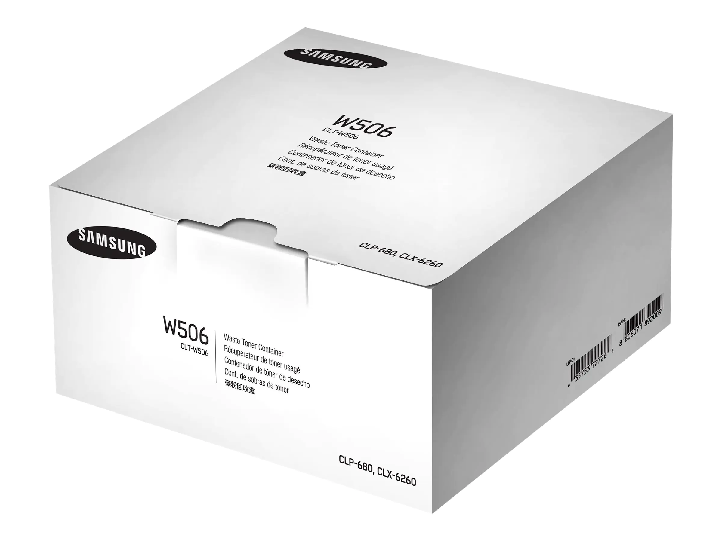 Samsung CLT-W506 - Schwarz, Gelb, Cyan, Magenta - Tonersammler - für Samsung CLP-680, CLX-6260; ProXpress SL-C4010, SL-C4062