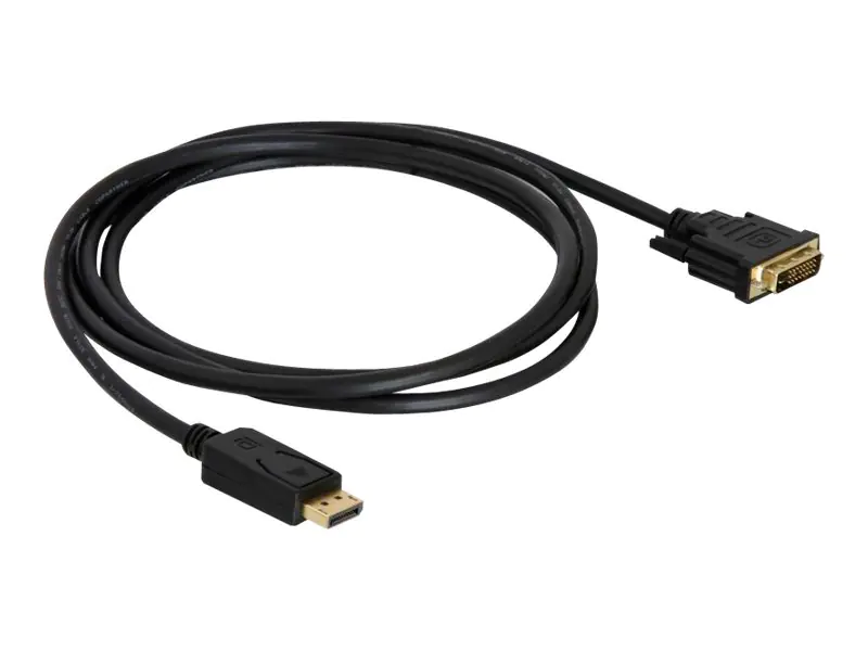 Delock - DVI-Kabel - DisplayPort (M) zu DVI-D (M) - 5 m - Daumenschrauben