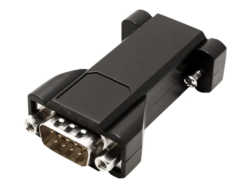 VALUE - Serieller Koppler - DB-9 (W) zu DB-9 (M) - EIA-232 - Schwarz