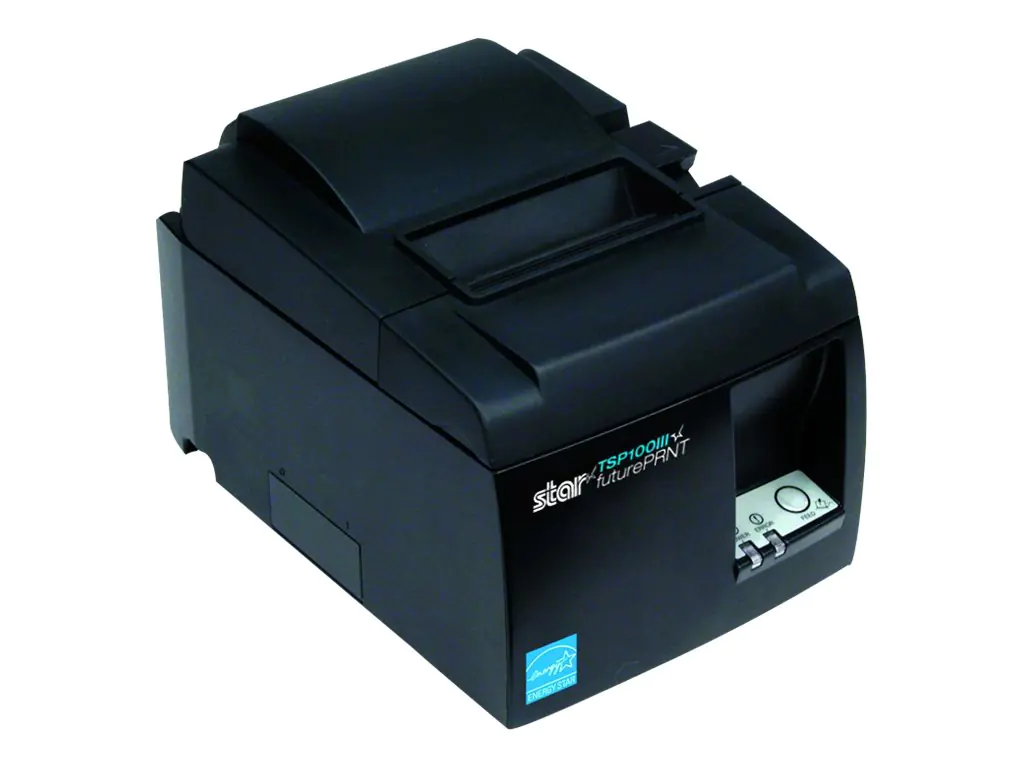 Star TSP 143III WLAN - Belegdrucker - zweifarbig (monochrom) - Thermodirekt - 8 cm Rolle - 203 dpi - bis zu 250 mm/Sek. - Wi-Fi(n) - Schneider - Grau