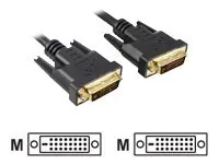 Sharkoon - DVI-Kabel - Dual Link - DVI-D (M) zu DVI-D (M) - 2 m