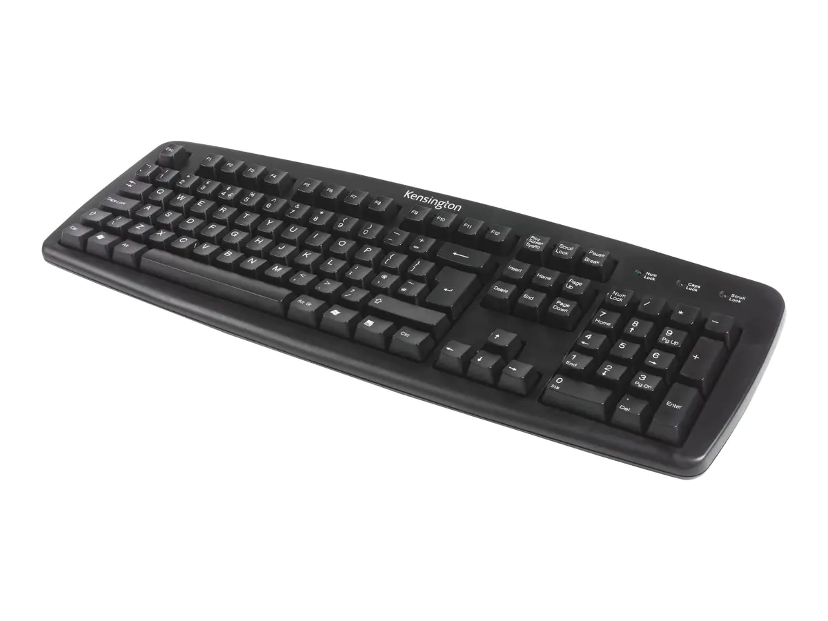 Kensington ValuKeyboard - Tastatur - USB - Deutsch - Schwarz Kensington ValuKeyboard - Tastatur - USB - Deutsch - Schwarz