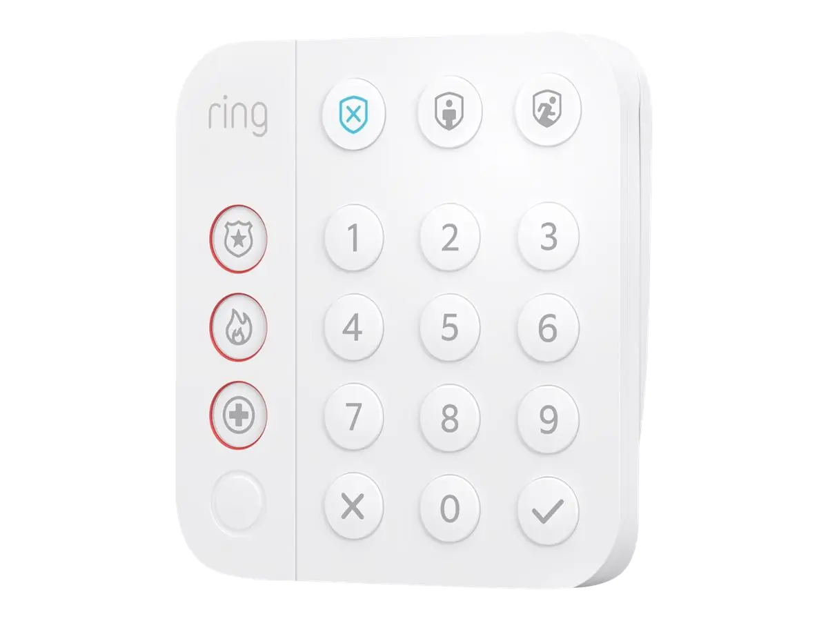 Ring Alarm Keypad - 2. Generation - Bedienfeld - kabellos - Z-Wave - weiß