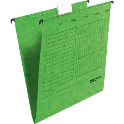 Falken Hängemappe 11287778 seitlich offen grün 5 St./Pack. Falken Hängemappe 11287778 seitlich offen grün 5 St./Pack.