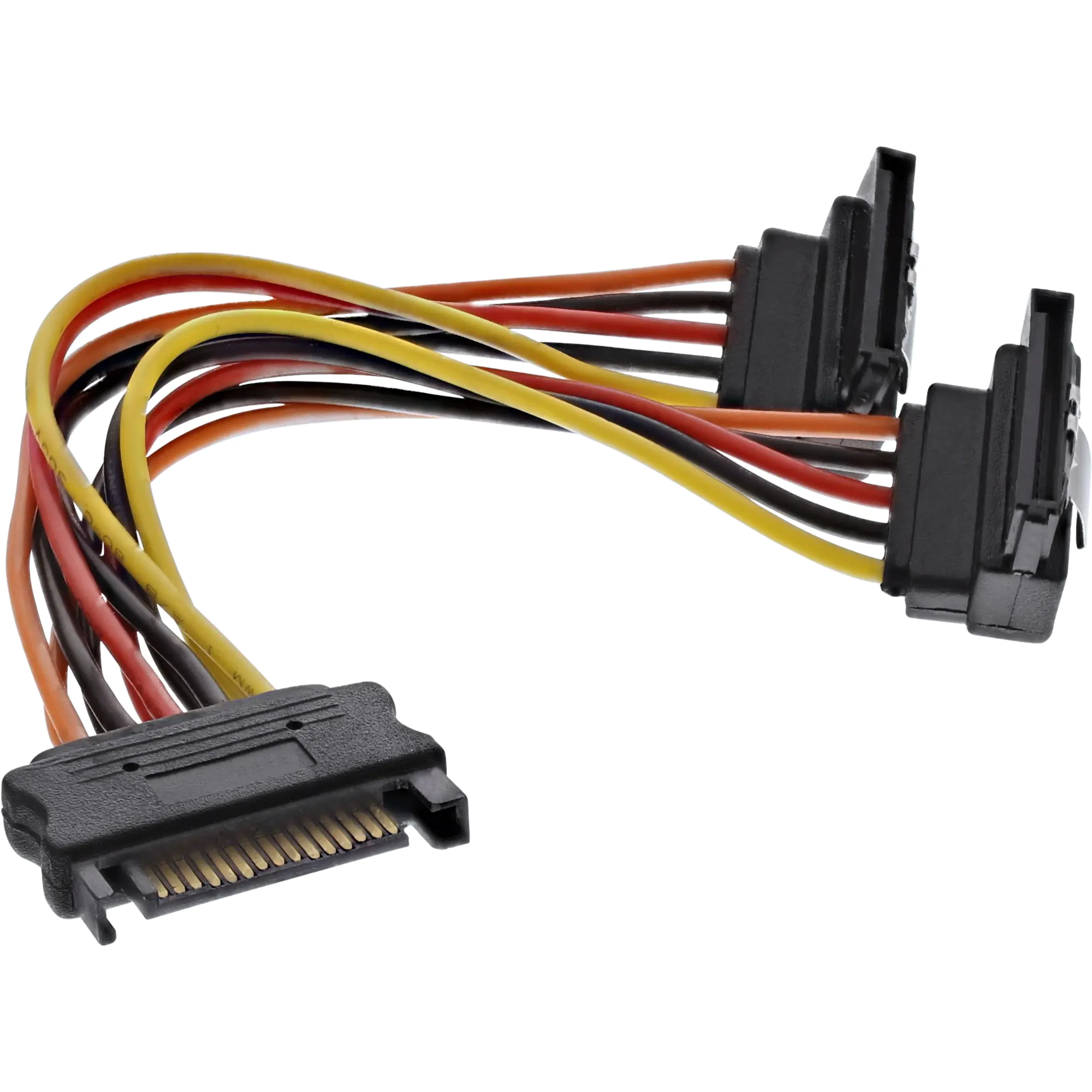 InLine Y-cable - Netz-Splitter - SATA-Stromstecker zu SATA-Stromstecker - 15 cm