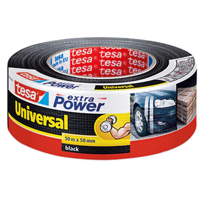 tesa Gewebeband extra Power Universal 56389-00001 50mmx50m sw tesa Gewebeband extra Power Universal 56389-00001 50mmx50m sw