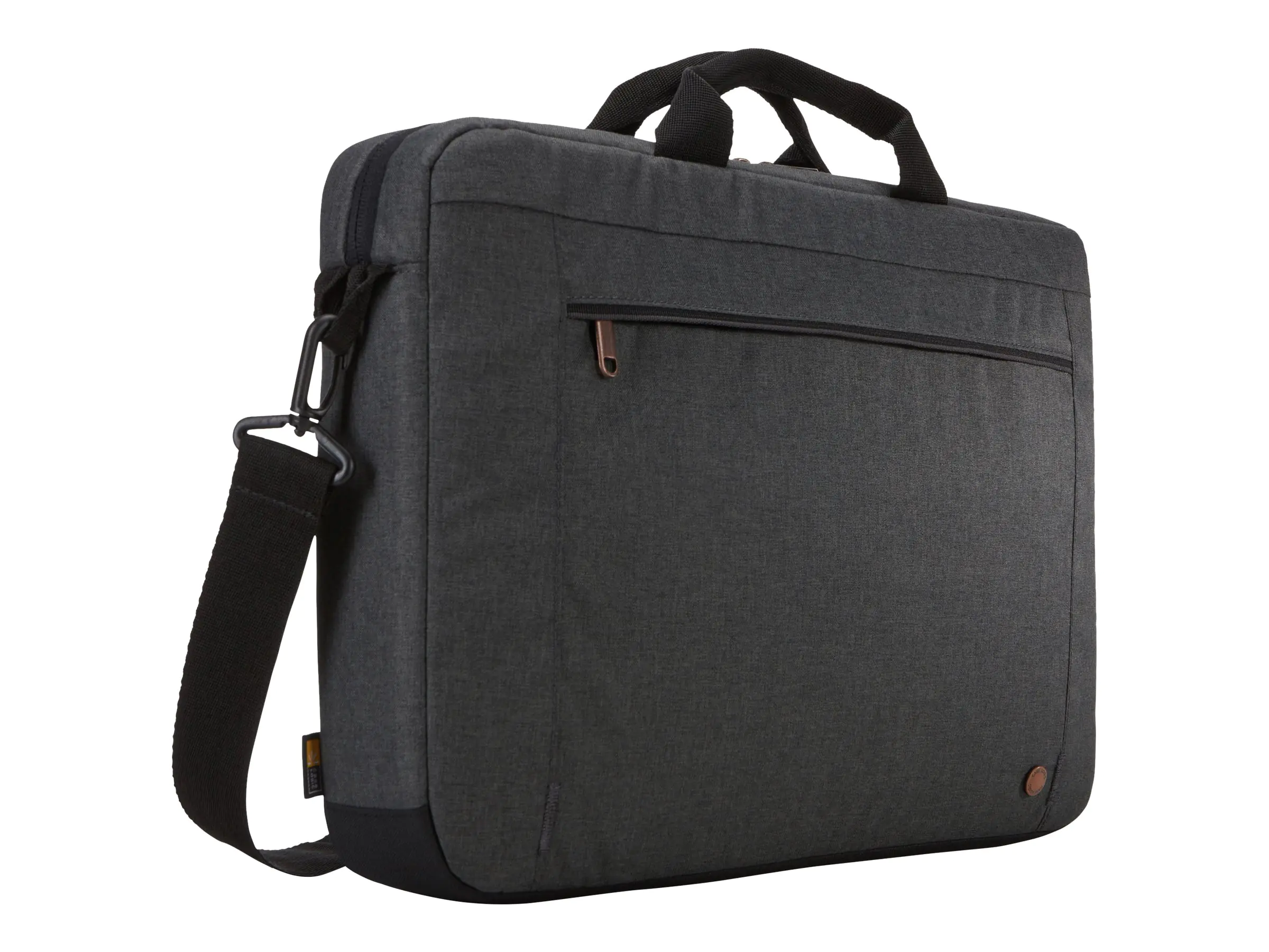 Case Logic ERA Laptop Attaché - Notebook-Schultertasche - 39.6 cm (15.6") - Obsidian
