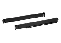 ATEN Easy Installation Rack Montageset (Kurz) für LCD KVM Switch/Konsole - Montageset - Schwarz - C