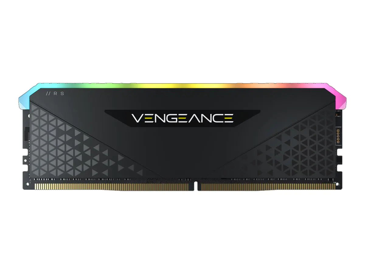 CORSAIR Vengeance RGB RS - DDR4 - Modul - 16 GB - DIMM 288-PIN - 3200 MHz / PC4-25600 - CL16 - 1.35 V - ungepuffert - non-ECC - Schwarz