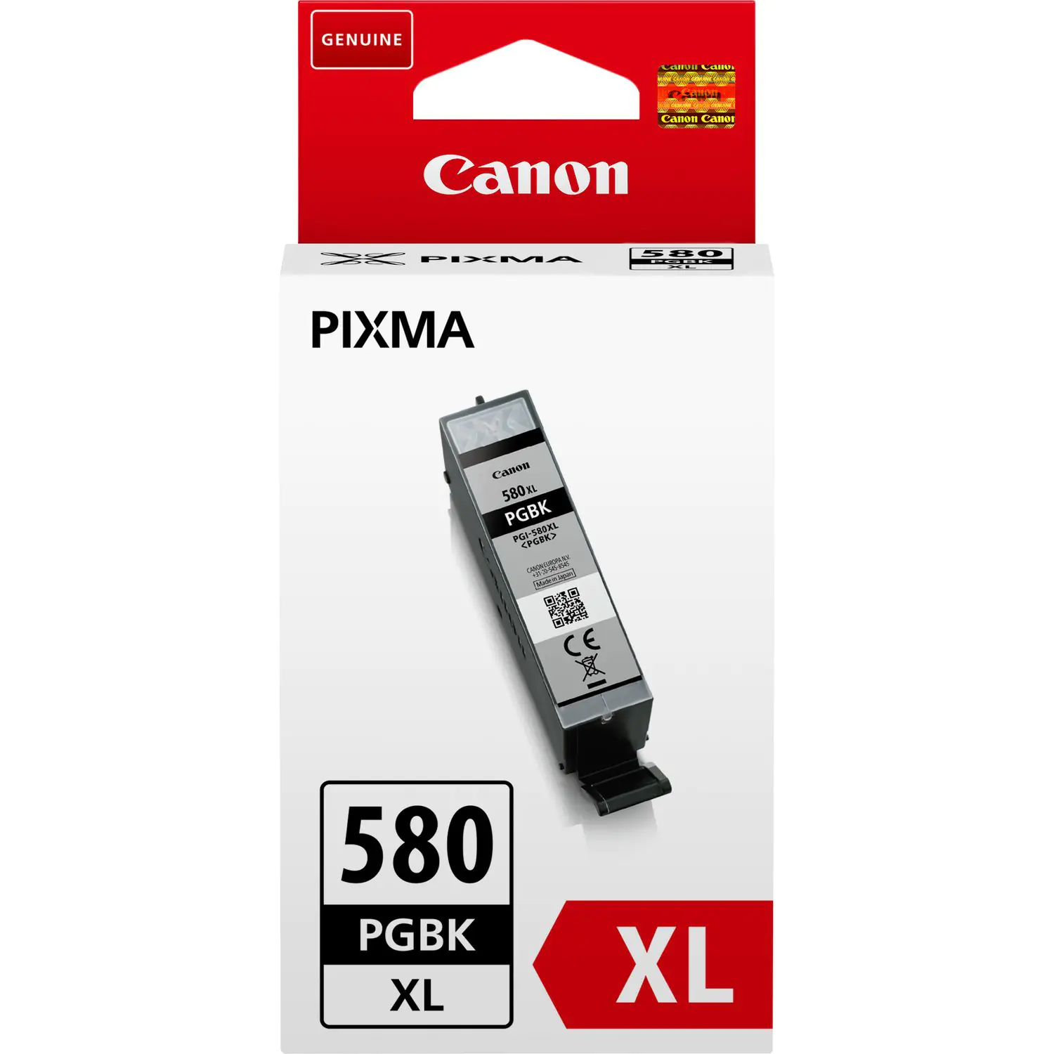 Canon PGI-580PGBK XL - 18.5 ml - Größe XL - Schwarz - Original - Tintenbehälter - für PIXMA TS6251, TS6350, TS6351, TS8251, TS8252, TS8350, TS8351, TS8352, TS9550, TS9551 Canon PGI-580PGBK XL - 18.5 ml - Größe XL - Schwarz - Original - Tintenbehälter - für PIXMA TS6251, TS6350, TS6351, TS8251, TS8252, TS8350, TS8351, TS8352, TS9550, TS9551