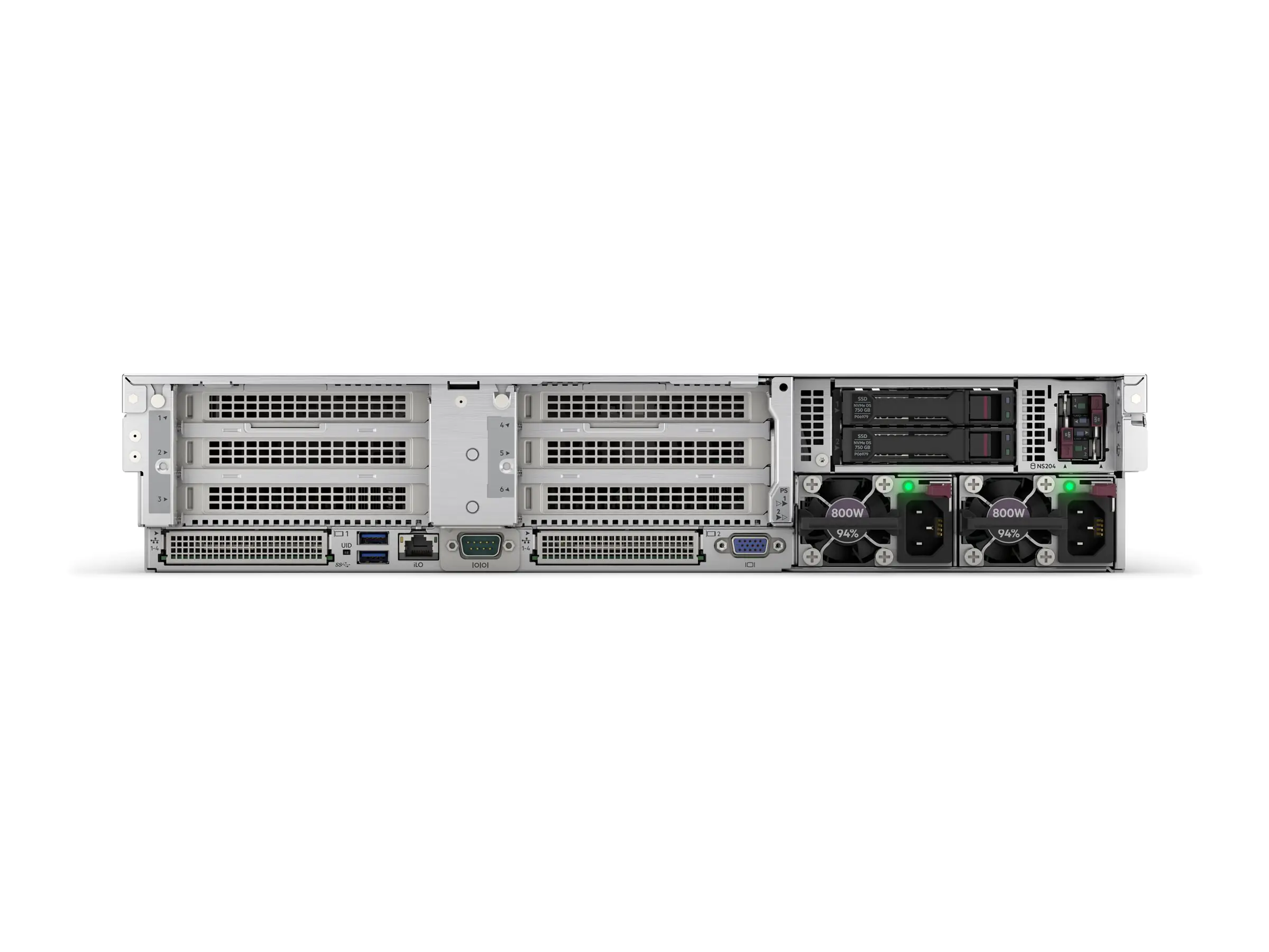 HPE ProLiant DL385 Gen11 - Server - Rack-Montage - 2U - zweiweg - 1 x EPYC 9124 / 3 GHz - RAM 64 GB - SATA/SAS/NVMe - Hot-Swap 6.4 cm (2.5") P77245-425