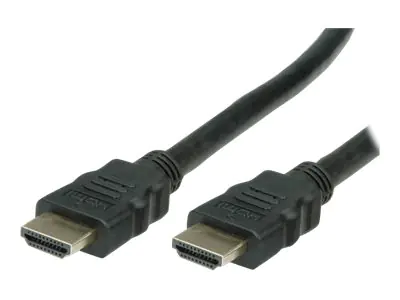 VALUE HDMI Ultra HD with Ethernet - HDMI-Kabel mit Ethernet - HDMI männlich zu HDMI männlich - 3 m - Doppelisolierung - Schwarz VALUE HDMI Ultra HD with Ethernet - HDMI-Kabel mit Ethernet - HDMI männlich zu HDMI männlich - 3 m - Doppelisolierung - Schwarz
