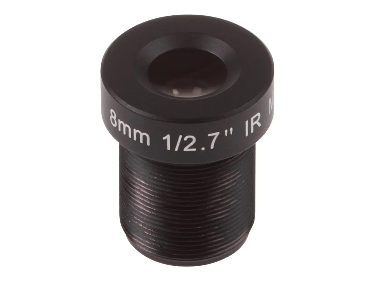 AXIS - CCTV-Objektiv - M12-Anschluss - 8 mm - f/1.8 (Packung mit 10) - für AXIS P3925-LRE, P3925-LRE M12, P3925-R, P3935-LR