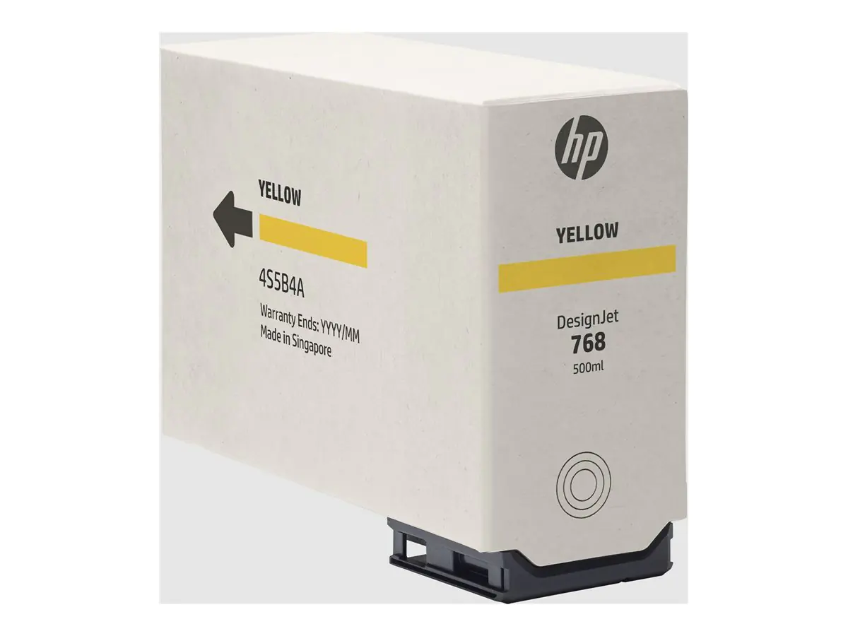 HP 768 - 500 ml - Gelb - original - DesignJet - Tintenpatrone - für DesignJet XL 3800, 3800 PostScript