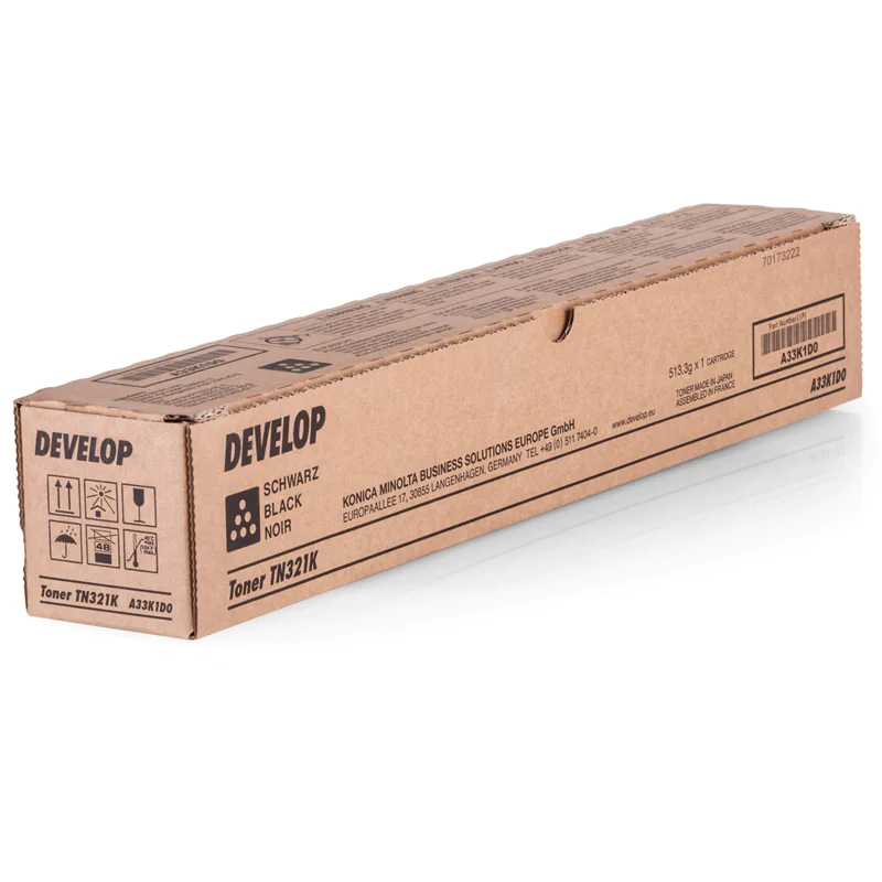 DEVELOP - Schwarz - kompatibel - Tonerpatrone (Alternative zu: Konica Minolta TN321K) - für ineo+ 224, 284, 364; Develop ineo+ 224, 284, 364; Konica Minolta bizhub C224, C284, C364