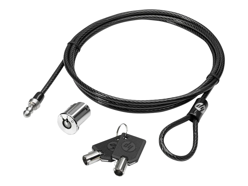 HP Docking Station Cable Lock - Sicherheitskabelschloss - für EliteBook 84XX, 85XX, 8770; ZBook 15u G2, 15u G3, 15u G4, 15u G5, 15u G6, 17, 17 G2