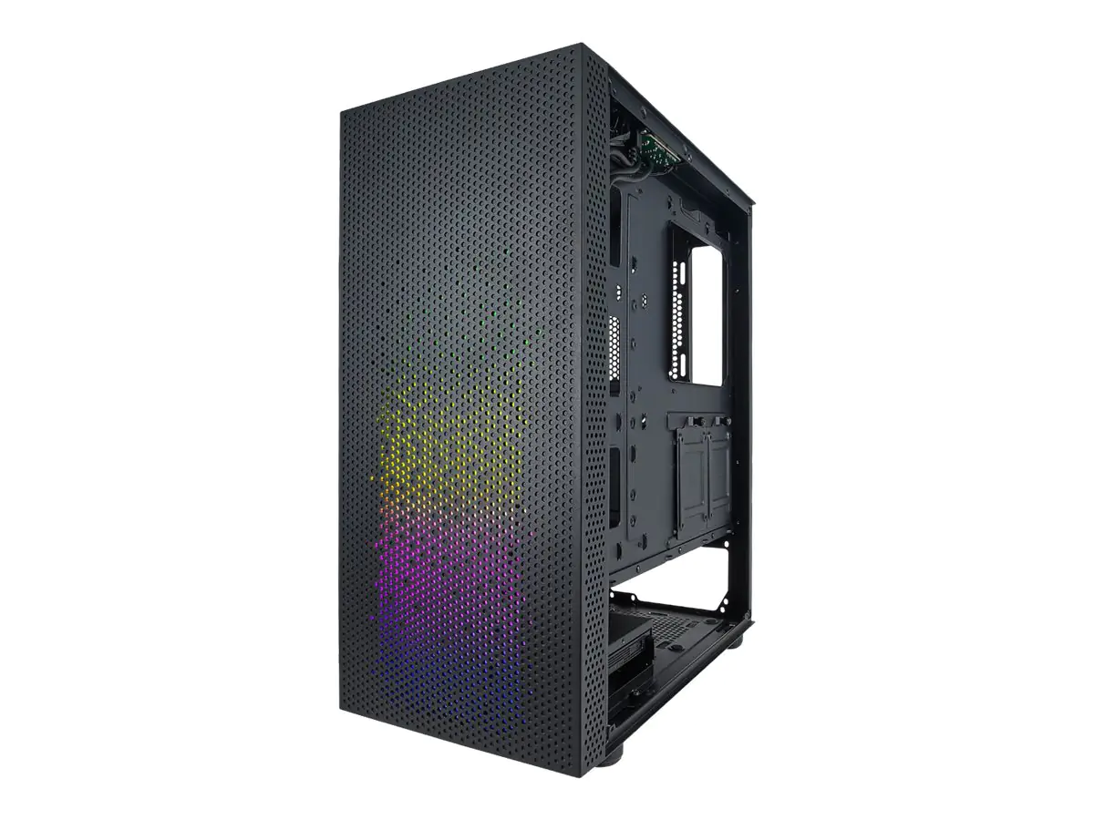 AZZA Celesta 340 - Mid tower - ATX - Seitenteil mit Fenster (gehärtetes Glas) CSAZ-340F