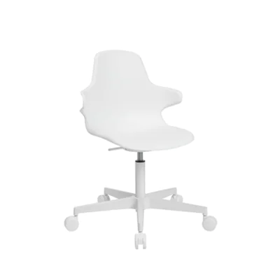 TOPSTAR Bürodrehstuhl Sitness Life 20 44-57cm Rolle hart gebremst (für Teppichboden) Polyamid weiß
