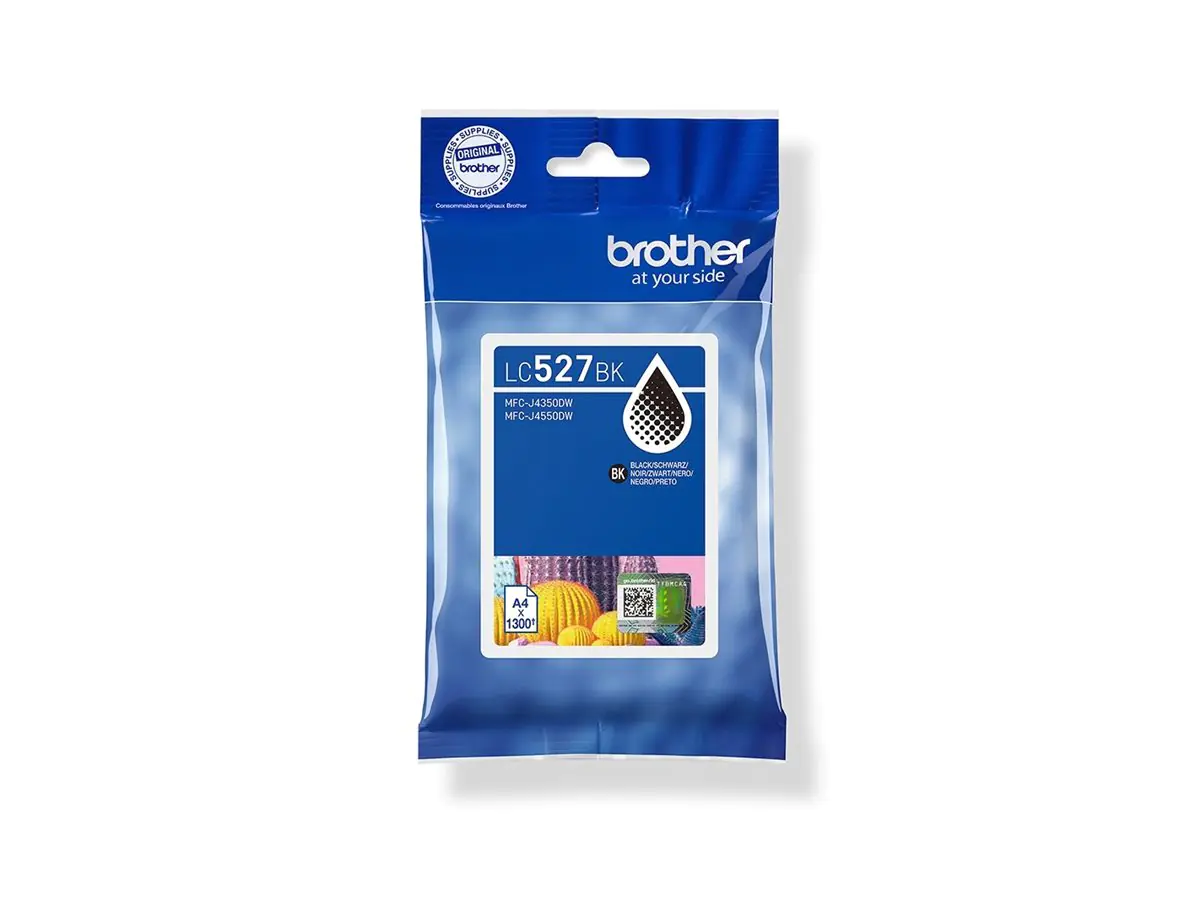 Brother LC527BK - Schwarz - original - Kissenverpackung