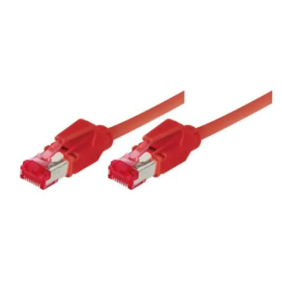 exertis Connect - Patch-Kabel - RJ-45 (M) zu RJ-45 (M) - 1 m - SFTP - CAT 6 - halogenfrei - Rot