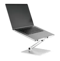 DURABLE RISE - Aufstellung - faltbar - für Notebook / Tablet - Aluminium - Silber - Bildschirmgröße: 25.4-43.2 cm (10"-17") - Schreibtisch DURABLE RISE - Aufstellung - faltbar - für Notebook / Tablet - Aluminium - Silber - Bildschirmgröße: 25.4-43.2 cm (10"-17") - Schreibtisch