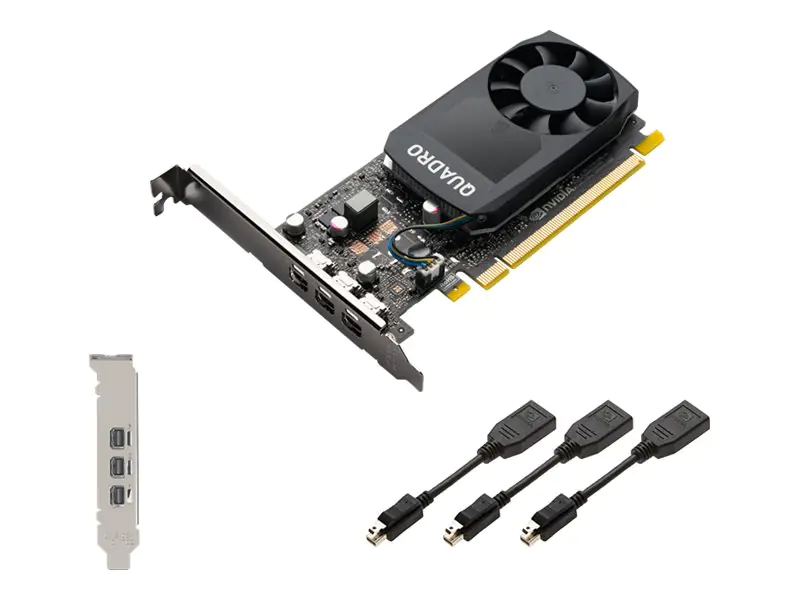 PNY NVIDIA Quadro - Grafikkarte - Quadro P400 - 2 VCQP400V2-PB