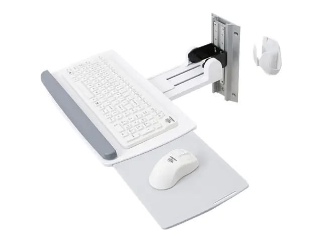 Ergotron Neo-Flex - Tastatur/Maus-Plattform - Auszug - geeignet für Wandmontage - weiß