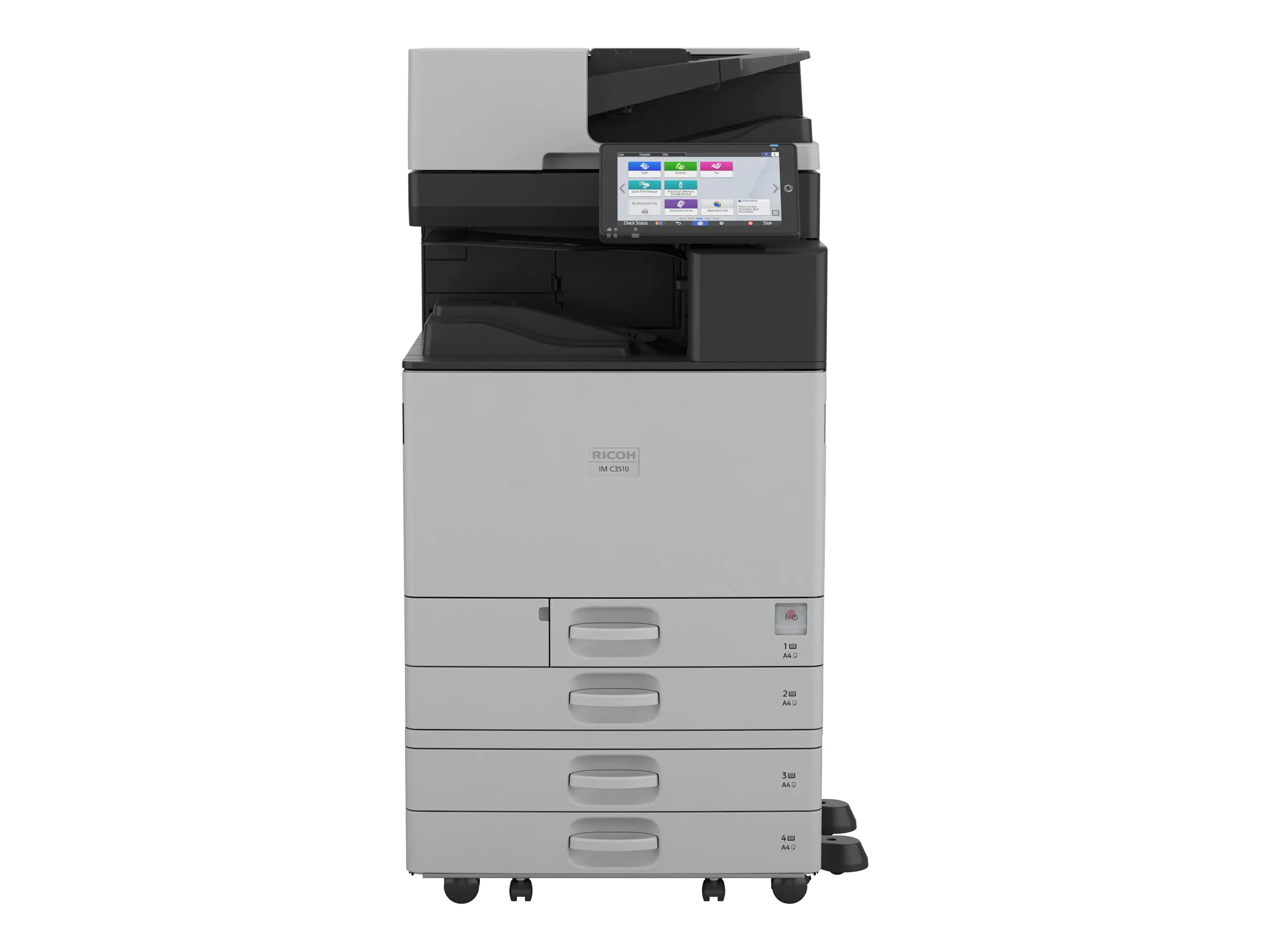 Ricoh IM C4510(A) - Drucker - Farbe - Laser - A3 - 4800 x 1200 dpi bis zu 45 Seiten/Min. (Farbe) - Kapazität: 500 Blätter