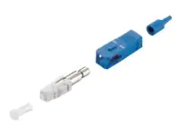 equip Pro - Netzwerkanschluss - SC multi-mode (M) - Glasfaser - 0.9 mm - beige (Packung mit 12)