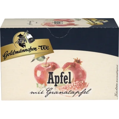 Goldmännchen Tee 4477 Apfel mit Granatapfel 20 St./Pack. Goldmännchen Tee 4477 Apfel mit Granatapfel 20 St./Pack.
