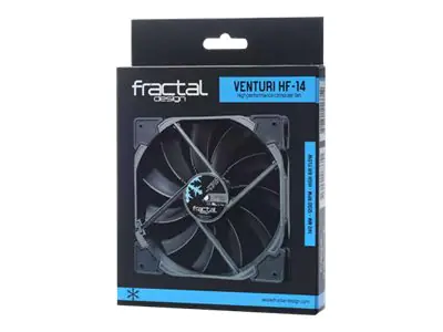 Fractal Design Venturi Series - Gehäuselüfter - 140 mm - Schwarz