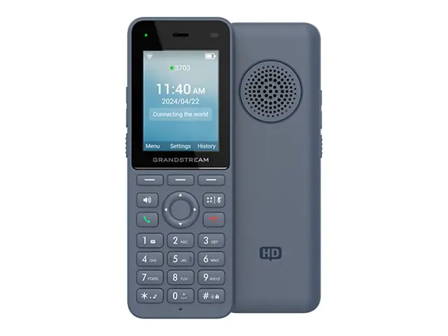 Grandstream WP826 - Schnurloses VoIP-Telefon - mit Bluetooth-Schnittstelle - IEEE 802.11a/b/g/n/a Grandstream WP826 - Schnurloses VoIP-Telefon - mit Bluetooth-Schnittstelle - IEEE 802.11a/b/g/n/a