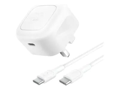 Belkin BoostCharge - Netzteil - kompakt - 45 Watt - Fast Charge, PD 3.1/PPS (USB-C) WCA013KQ1MWH-B6