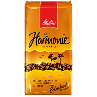 Melitta Kaffee Harmonie 92882 naturmild gemahlen 500g Melitta Kaffee Harmonie 92882 naturmild gemahlen 500g