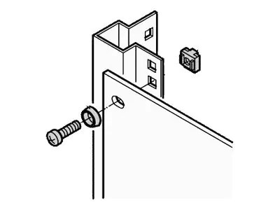 Schroff - Schrauben für Rack (Packung mit 50)