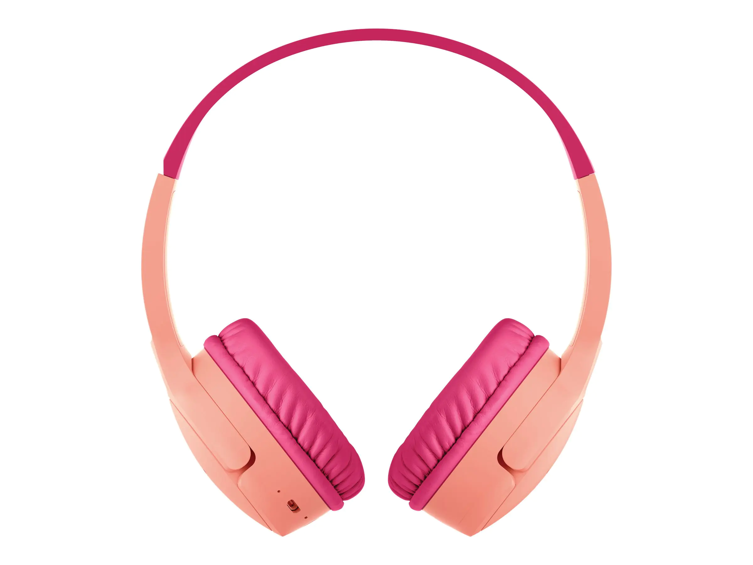 Belkin SoundForm Mini - Kopfhörer mit Mikrofon - On-Ear - kabelgebunden - 3,5 mm Stecker - pink