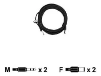 Axis Audio I/O Cable for AXIS P33 Series - Audioverlängerungskabel