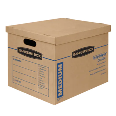 Bankers Box® Umzugskarton SmoothMoveT Classic 32,5 x 26 x 44,5 cm (B x H x T) Wellpappe braun Bankers Box® Umzugskarton SmoothMoveT Classic 32,5 x 26 x 44,5 cm (B x H x T) Wellpappe braun