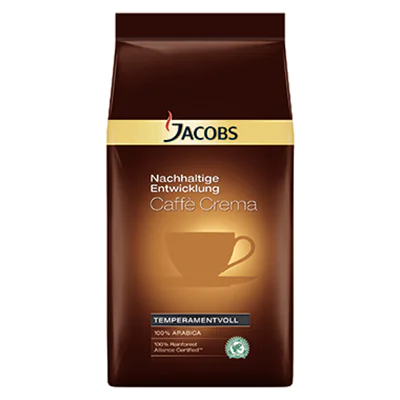 JACOBS Kaffee Nachhaltige Entwicklung Caffè Crema 4031706 1kg JACOBS Kaffee Nachhaltige Entwicklung Caffè Crema 4031706 1kg