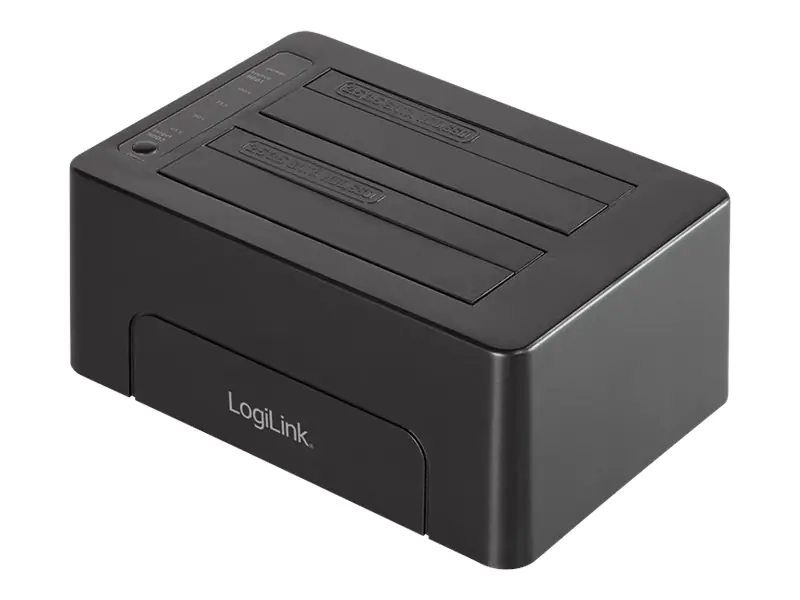 LogiLink Quickport - HDD-Dockingstation - 2,5" / 3,5" gemeinsam genutzt (6,4 cm/8,9 cm gemeinsam genutzt) QP0028