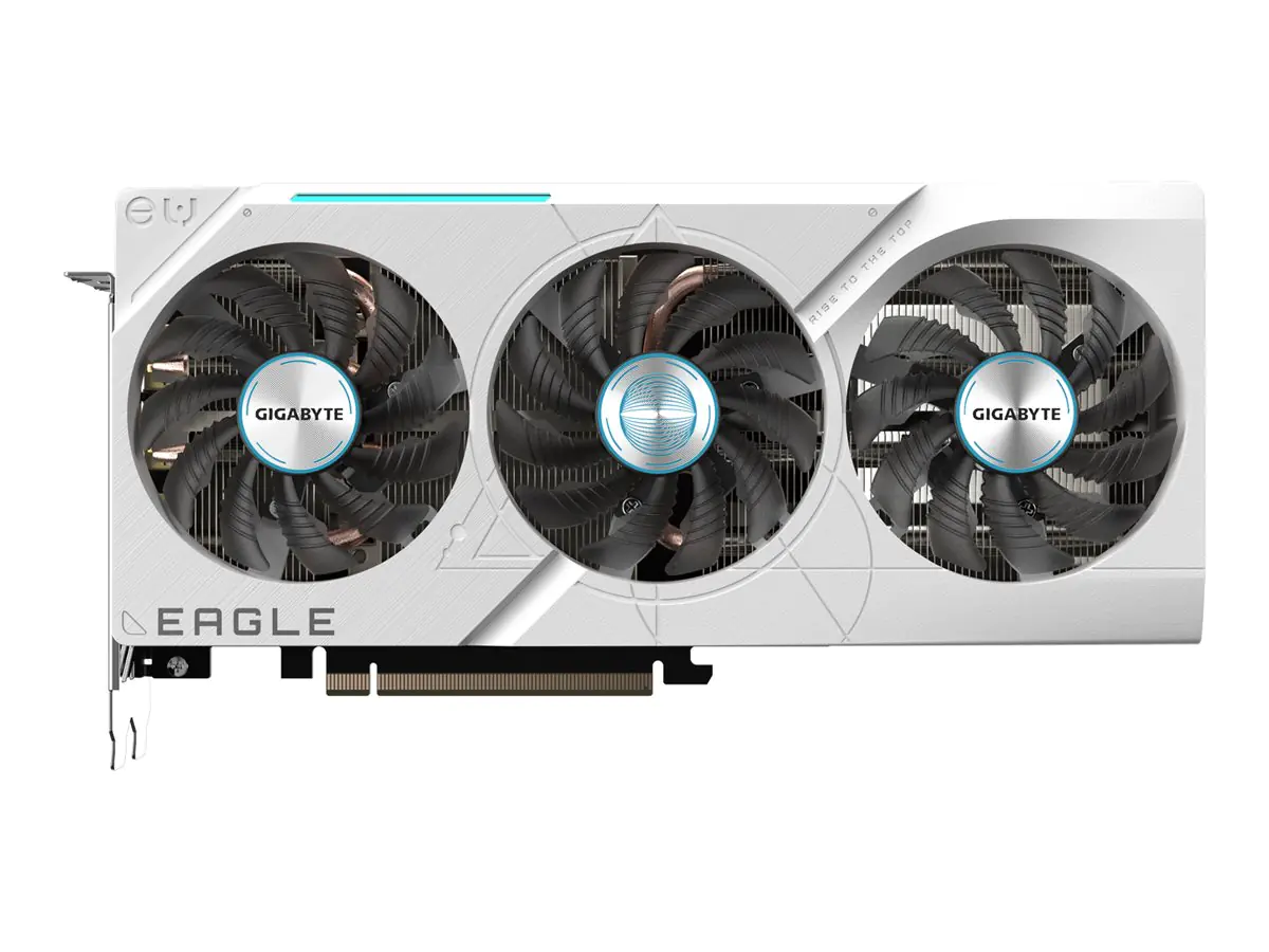 Gigabyte GeForce RTX 4070 SUPER EAGLE OC ICE 12G - Grafikkarten - GeForce RTX 4070 Super - 12 GB GDDR6X - PCIe 4.0 - 3 x DisplayPort, HDMI