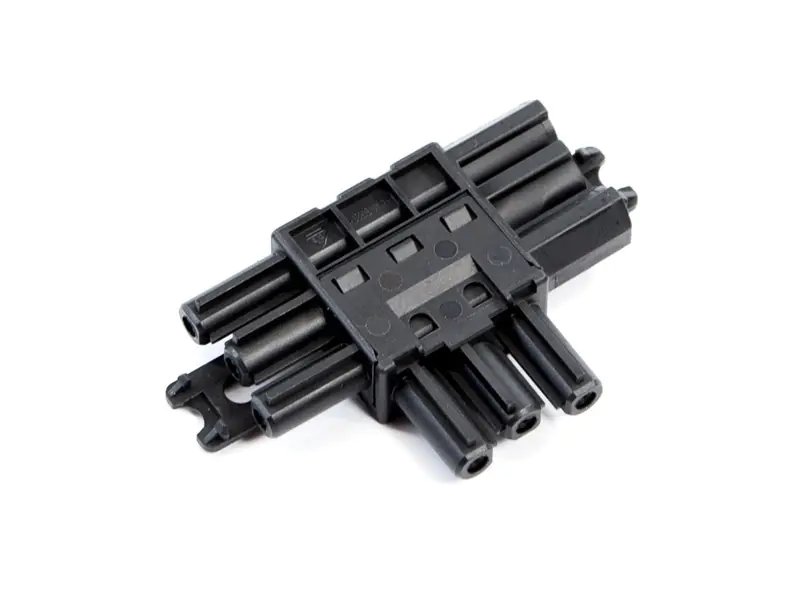 Bachmann Multiplier, GST18 - Adapter für Power Connector - 3-polig (M) bis 3-polig (W) Bachmann Multiplier, GST18 - Adapter für Power Connector - 3-polig (M) bis 3-polig (W)