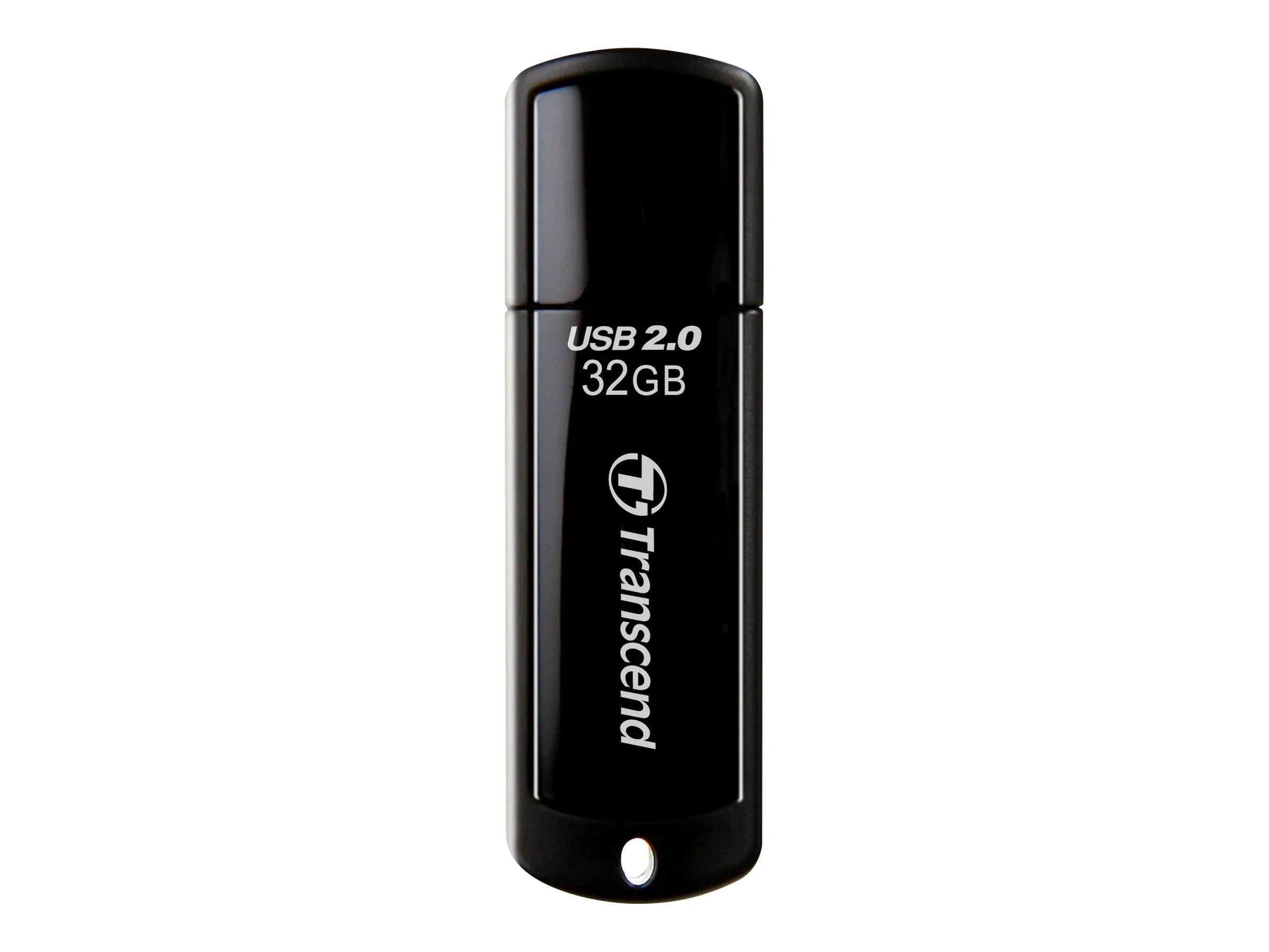 Transcend JetFlash 350 - USB-Flash-Laufwerk - 32 GB - USB 2.0 - Schwarz