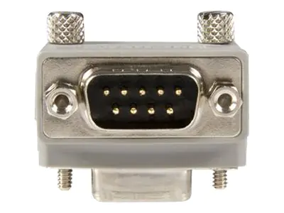 StarTech DB9 auf DB9 Seriell Kabeladapter Typ 1 rechts gewinkelt - St/Bu - Serieller Adapter - DB-9 (M) zu DB-9 (W) - für P/N: ICUSB2322I, ICUSB2328I, ICUSB232INT1, ICUSB232INT2, PCI2S1P2