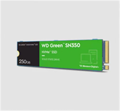 WD Green SN350 NVMe SSD M.2 2280 PCIe Gen3 WDS250G2G0C