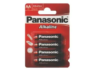 Panasonic Alkaline Power LR6AP/4BP - Batterie 4 x AA-Typ - Alkalisch Panasonic Alkaline Power LR6AP/4BP - Batterie 4 x AA-Typ - Alkalisch