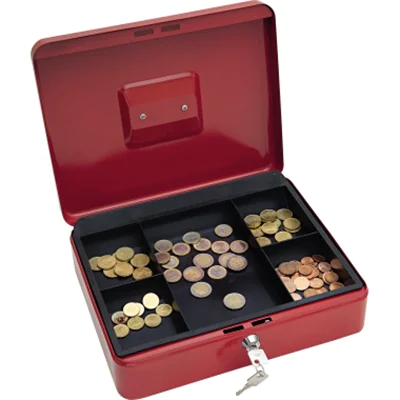 WEDO Geldkassette 145402X 30x24x9cm Größe 4 rot WEDO Geldkassette 145402X 30x24x9cm Größe 4 rot