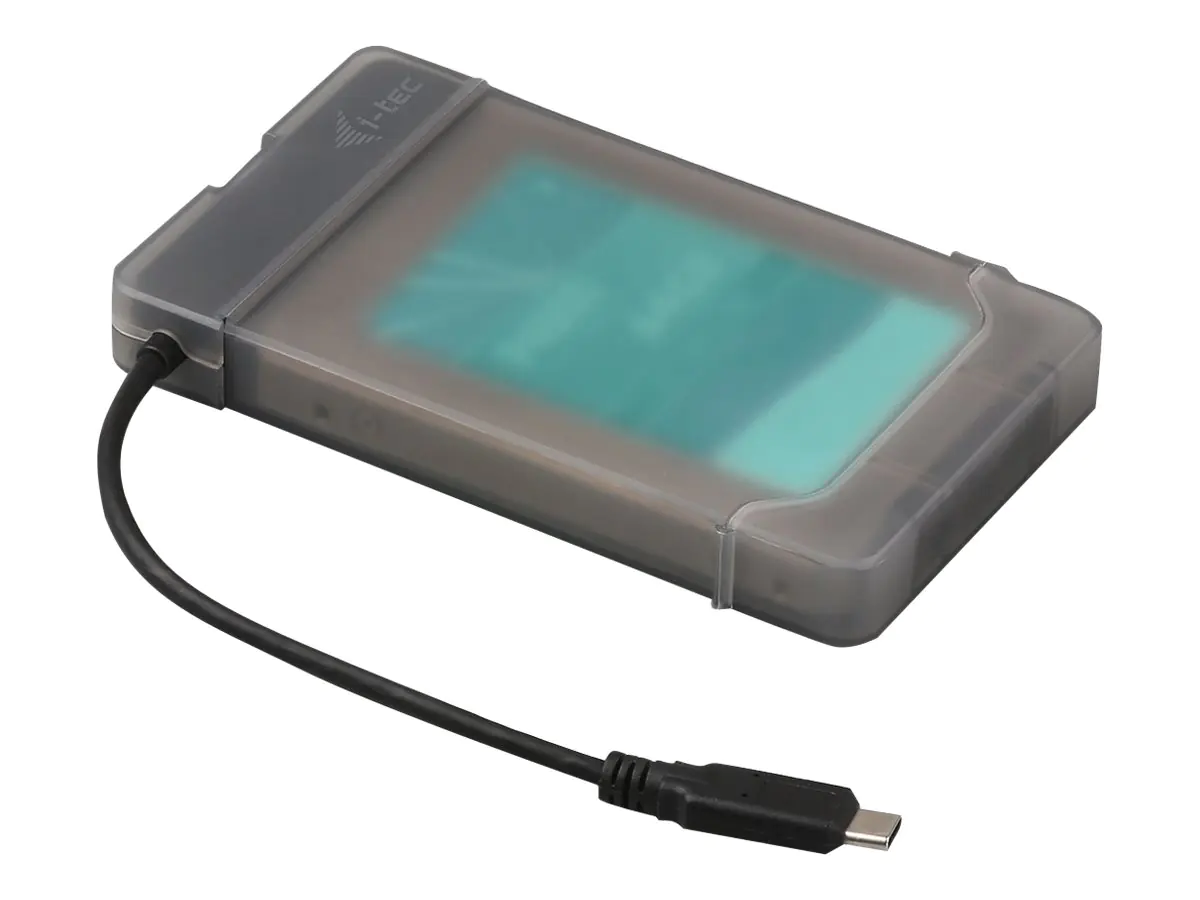 i-tec MySafe - Speichergehäuse - 2.5" (6.4 cm) - SATA 6Gb/s - USB 3.1 (Gen 2) C31MYSAFEU313