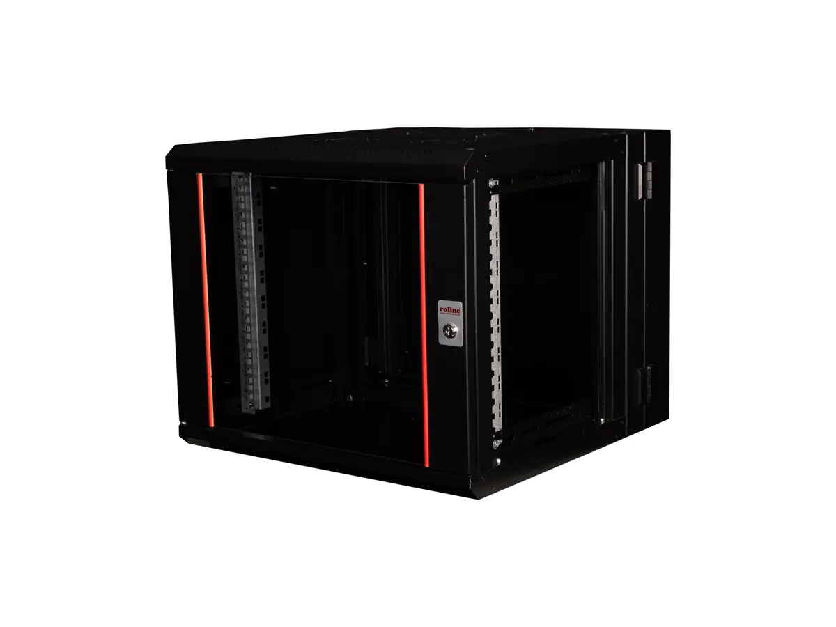 ROLINE Pro - Schrank Netzwerkschrank - zwei-teilig schwenkbar, 600 x 600 mm (B x T) 26.21.0181